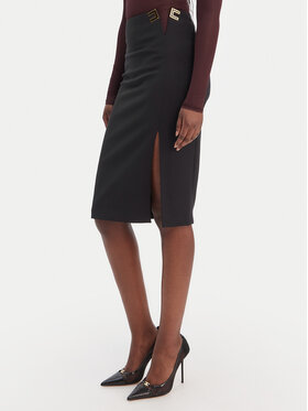 Elisabetta Franchi Elisabetta Franchi Ceruzaszoknya GO-147-61E2-V320 Fekete Regular Fit