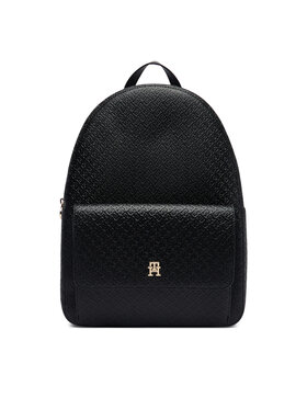 Tommy Hilfiger Tommy Hilfiger Ruksak Th Icon Backpack Mono AW0AW19284 Crna