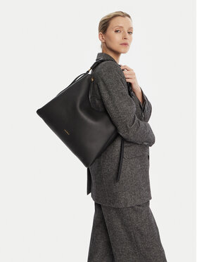 Coccinelle Coccinelle Сак BOHEME GRANA DOUBLE Черен