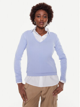 United Colors Of Benetton United Colors Of Benetton Sweter 1091D4625 Niebieski Regular Fit