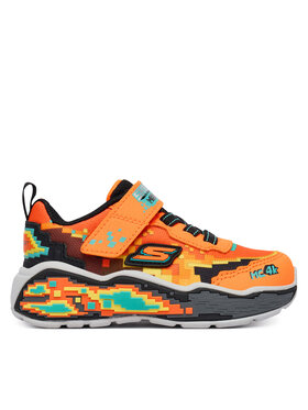 Skechers Skechers Sneakersy Mega Scene 402162N/ORBK Pomarańczowy