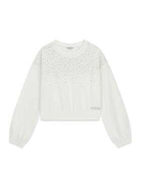 Guess Kids Guess Kids Sweter 180922 Biały Classic Fit