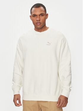 Puma Puma Majica dugih rukava Classics 624253 Écru Relaxed Fit