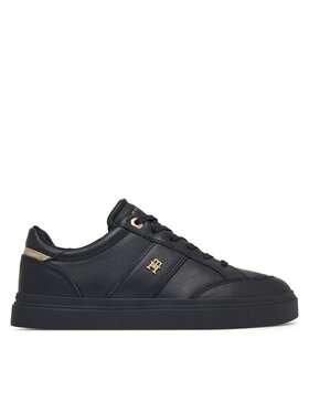 Tommy Hilfiger Tommy Hilfiger Αθλητικά Th Feminine Cupsole FW0FW09600 Μαύρο