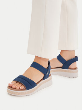 Skechers Skechers Sandále BOBS Sun Ray 114413/NVY Tmavomodrá