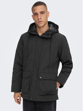 Only & Sons Only & Sons Parka Jayden 22022654 Černá Regular Fit