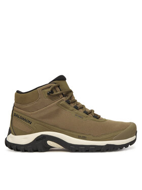 Salomon Salomon Bakancs Shelter Waterproof L47974000 Khaki