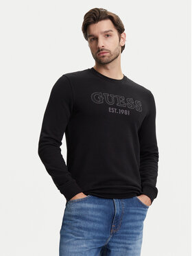 Guess Guess Світшот M5YQ08 KCN01 Чорний Regular Fit
