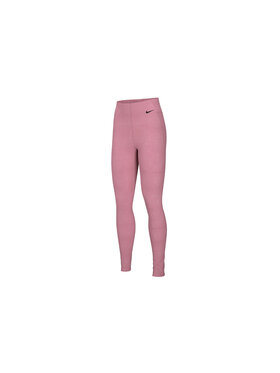 Nike Nike Legginsy Nike W NK Sculpt Victory Tights Różowy Slim Fit