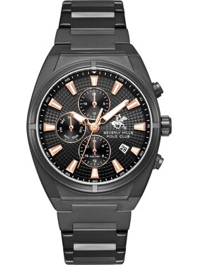 Beverly Hills Polo Club Beverly Hills Polo Club Zegarek BP3733X.651 Czarny
