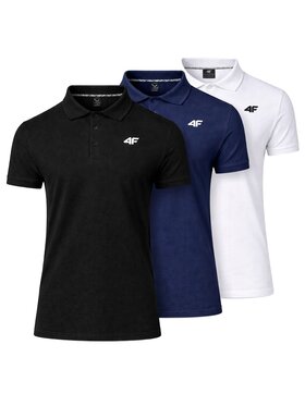 4F 4F T-Shirt Z-0771-3-B Biały Regular Fit