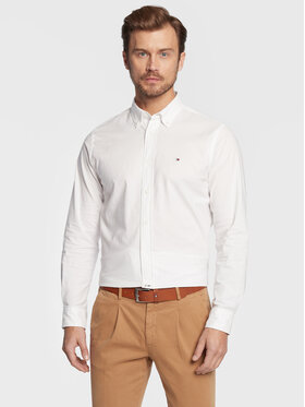 Tommy Hilfiger Košulja Oxford MW0MW25037 Bijela Regular Fit