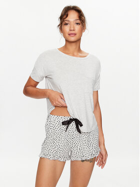 Hunkemöller Hunkemöller Pijama 203183 Gri Comfortable Fit