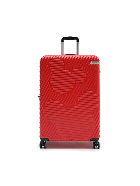 American Tourister American Tourister Duża Twarda Walizka Mickey Clouds 147089-A103-1CNU Czerwony