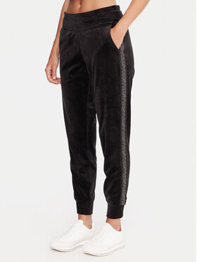 DKNY Sport DKNY Sport Teplákové nohavice DP5P3706 Čierna Regular Fit