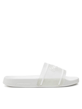 Pepe Jeans Pepe Jeans Natikače Slider Translucent W PLS70147 Bijela