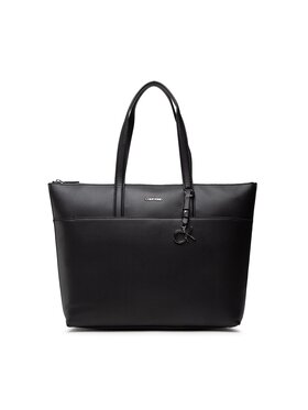 Calvin Klein Calvin Klein Rankinė Ck Must Shopper Lg W/Slip Pkt K60K609860 Juoda