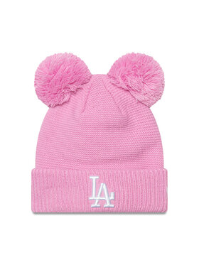 New Era New Era Czapka Wmns Double Pom 60565279 Różowy