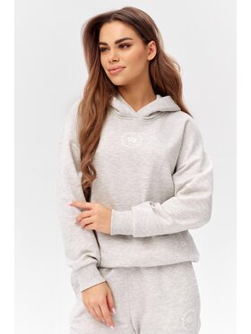 ROUGH RADICAL ROUGH RADICAL Bluza COTTON ACTIVE HOODIE WOMEN Szary Regular Fit