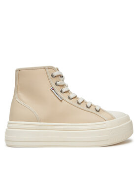 Tommy Jeans Tommy Jeans Trampki Foxing EN0EN02704 Beżowy