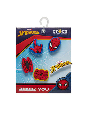 Crocs Crocs Ukras za obuću Jibbitz Spider Man 5 Pck 10010007 Šarena