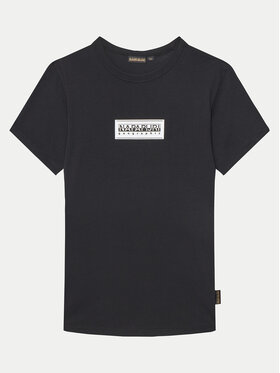 Napapijri Napapijri T-shirt Chamois NP0A4ILE D Crna Regular Fit
