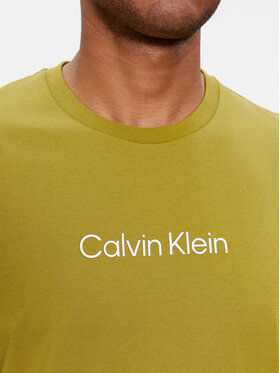 Calvin Klein T-shirt Hero K10K111346 Zelena Regular Fit