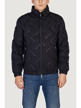 Antony Morato Antony Morato Μπουφάν πουπουλένιο 3D EMBOSSING TECHNO Μαύρο Regular Fit