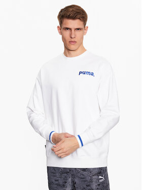 Puma Puma Bluza Team 539696 Biały Regular Fit