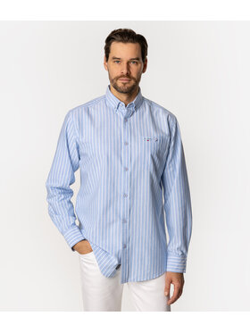 Lee Cooper Lee Cooper Koszula NEW TENBY PL39 Niebieski Comfort Fit