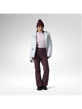 Rossignol Rossignol Spodnie narciarskie W Ski Softshell Pant Fioletowy Slim Fit
