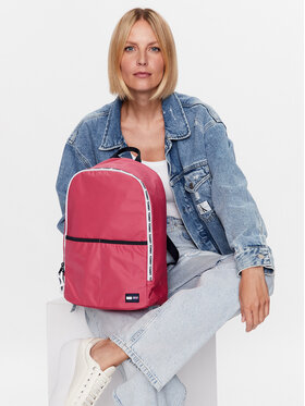 Tommy Hilfiger Nahrbtnik Tommy Tape Backpack AU0AU01594 Roza