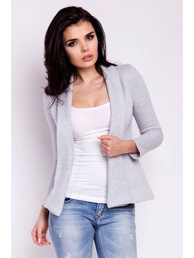 Infinite You Infinite You Marynarka M114 Szary Basic Fit