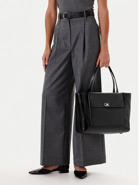 Calvin Klein Calvin Klein Geantă Ck Re-Lock Medium Shopper LV04F3223G Negru