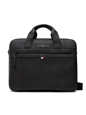 Tommy Hilfiger Tommy Hilfiger Τσάντα για laptop Essential Pu Computer Bag AM0AM09507 Μαύρο