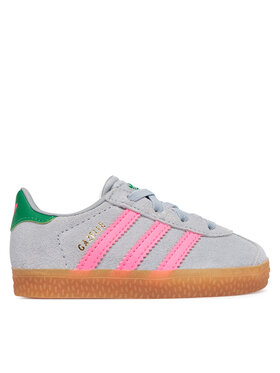 adidas adidas Сникърси Gazelle Comfort Closure Elastic Laces IH6477 Сив