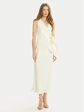 Marella Marella Kleid für den Alltag Lorenzo 2513221141 Écru Regular Fit