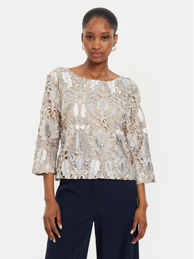 Bruuns Bazaar Bruuns Bazaar Blusa Ignara BBW4047 Beige Regular Fit