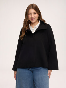 Fiorella Rubino Fiorella Rubino Cappotto invernale 8055T000403N033 Nero Baggy Fit