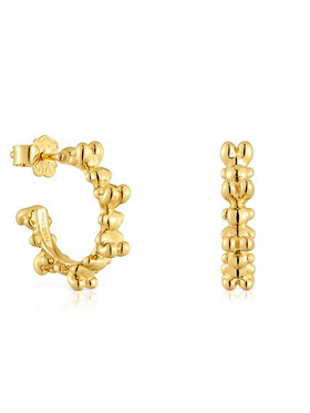 TOUS TOUS Сережки Bold Bear 1004194800 Золотий
