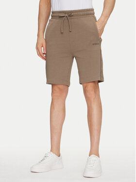 HUGO HUGO Szorty sportowe Liam 50540936 Beżowy Regular Fit