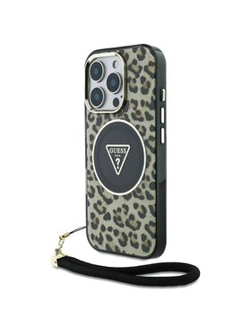 Guess Guess Etui na telefon Apple iPhone 16 Pro Max Brązowy