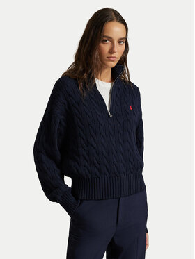 Polo Ralph Lauren Polo Ralph Lauren Pulover 211963467002 Bleumarin Relaxed Fit