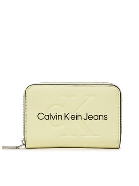 Calvin Klein Jeans Calvin Klein Jeans Malá dámska peňaženka Sculpted Med Zip Around Mono K60K607229 Zelená
