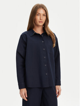 Mustang Mustang Camicia Willow 1016575 Blu scuro Relaxed Fit