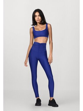 Flavia Valentini Flavia Valentini Legginsy 107 Błękitny Compression Fit