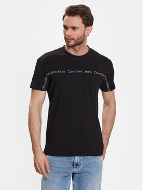 Calvin Klein Jeans Calvin Klein Jeans T-Shirt J30J323253 Czarny Regular Fit