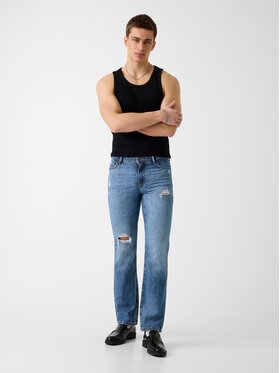 Guess Jeans Guess Jeans Jeansy 181638 Niebieski