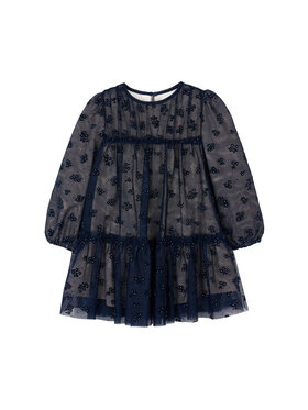 Mayoral Mayoral Elegantes Kleid 4919 Dunkelblau Regular Fit