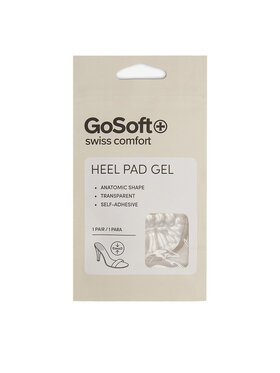 Go Soft Go Soft Vložki za pete CEO_LA_GEL HEEL PAD_AW26 Brezbarvna